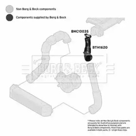 Шлангопровод BORG & BECK BTH1620