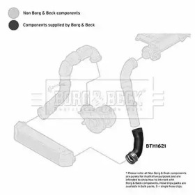 Шлангопровод BORG & BECK BTH1621