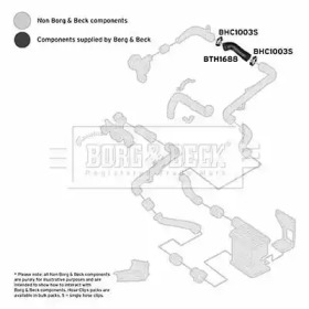 Шлангопровод BORG & BECK BTH1688