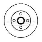 Тормозной диск BORG & BECK BBD4013