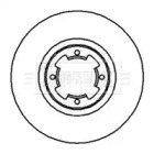 Тормозной диск BORG & BECK BBD4014
