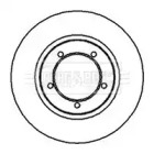 Тормозной диск BORG & BECK BBD4045