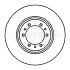 Тормозной диск BORG & BECK BBD4086
