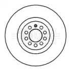 Тормозной диск BORG & BECK BBD4128