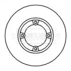 Тормозной диск BORG & BECK BBD4136