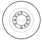 Тормозной диск BORG & BECK BBD4301