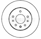 Тормозной диск BORG & BECK BBD4318