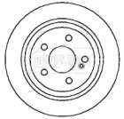 Тормозной диск BORG & BECK BBD4353