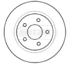 Тормозной диск BORG & BECK BBD4403