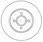 Тормозной диск BORG & BECK BBD4420