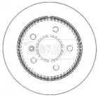Тормозной диск BORG & BECK BBD4487
