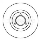 Тормозной диск BORG & BECK BBD4516