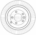 Тормозной диск BORG & BECK BBD4533