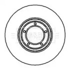 Тормозной диск BORG & BECK BBD4623