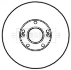 Тормозной диск BORG & BECK BBD4702