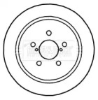 Тормозной диск BORG & BECK BBD4764