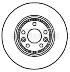 Тормозной диск BORG & BECK BBD4781