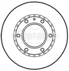 Тормозной диск BORG & BECK BBD4793