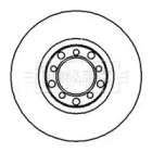 Тормозной диск BORG & BECK BBD4827