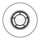 Тормозной диск BORG & BECK BBD4870