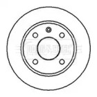 Тормозной диск BORG & BECK BBD4886