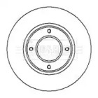Тормозной диск BORG & BECK BBD4893