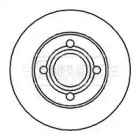 Тормозной диск BORG & BECK BBD4943