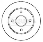 Тормозной диск BORG & BECK BBD4954