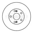 Тормозной диск BORG & BECK BBD5019