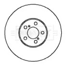 Тормозной диск BORG & BECK BBD5034