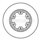 Тормозной диск BORG & BECK BBD5046