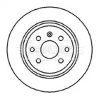 Тормозной диск BORG & BECK BBD5083