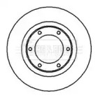 Тормозной диск BORG & BECK BBD5116