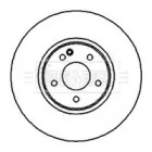 Тормозной диск BORG & BECK BBD5122