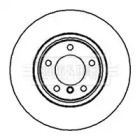 Тормозной диск BORG & BECK BBD5155