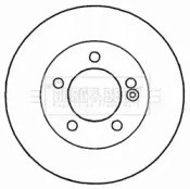 Тормозной диск BORG & BECK BBD5165