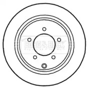 Тормозной диск BORG & BECK BBD5255