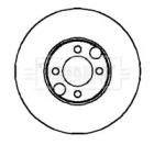 Тормозной диск BORG & BECK BBD5860S