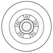 Тормозной диск BORG & BECK BBD5970S
