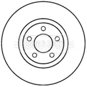 Тормозной диск BORG & BECK BBD5979S