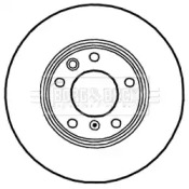 Тормозной диск BORG & BECK BBD6052S