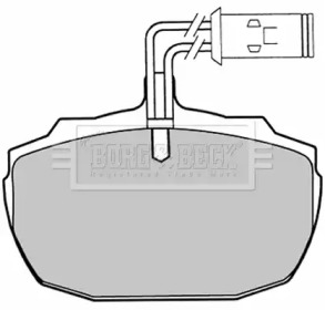 Комплект тормозных колодок BORG & BECK BBP1031