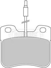 Комплект тормозных колодок BORG & BECK BBP1055