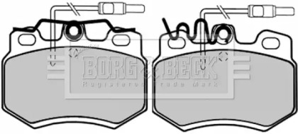 Комплект тормозных колодок BORG & BECK BBP1073