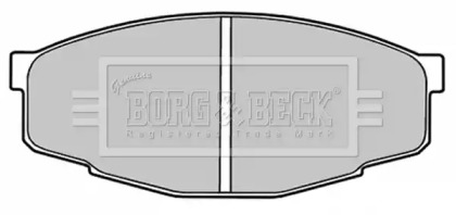 Комплект тормозных колодок BORG & BECK BBP1285