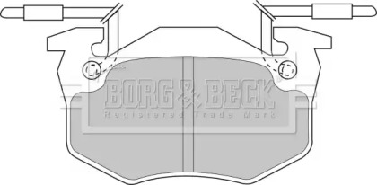 Комплект тормозных колодок BORG & BECK BBP1306