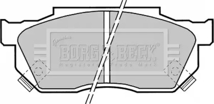 Комплект тормозных колодок BORG & BECK BBP1369