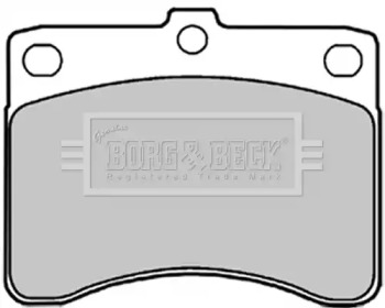 Комплект тормозных колодок BORG & BECK BBP1547