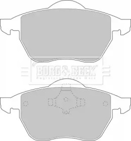 Комплект тормозных колодок BORG & BECK BBP1575