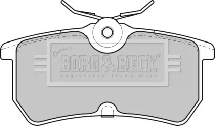 Комплект тормозных колодок BORG & BECK BBP1603